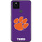 Clemson University Tiger Print Purple Google Pixel 5 Skin